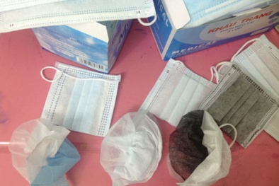 “Khẩu trang y tế” vỉa hè: Ổ vi khuẩn !